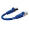 Add-On 6IN RJ-45 MALE TO RJ-45 MALE CAT7 STRAIGHT BLUE S/FTP COPPER PVC PATCH ADD-0-5FCAT7-BE - alternate 12